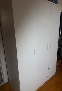 Wardrobe Closet, white