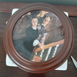 W.S. George Gone with the Wind "Melanie and Ashley" collector plate