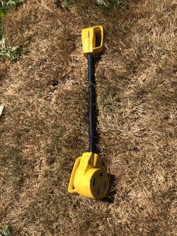 RV Extension cord Adapter 125/250-Volt 30 Amp to 50 Amp