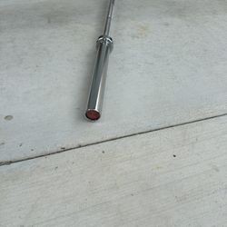 INSPIRE 7 FT. OLYMPIC CHROME BAR $150    