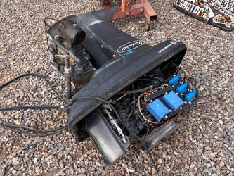 Force 85 HP Parts Outboard Engine Running When Parked