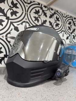 SIMPSON HELMET WITH CAMERA INTERCOM