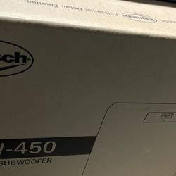 New Klipsch SW-450 10” subwoofer