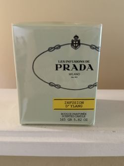 Brand New Sealed Prada INFUSION D’YLANG CANDLE 5.83 oz