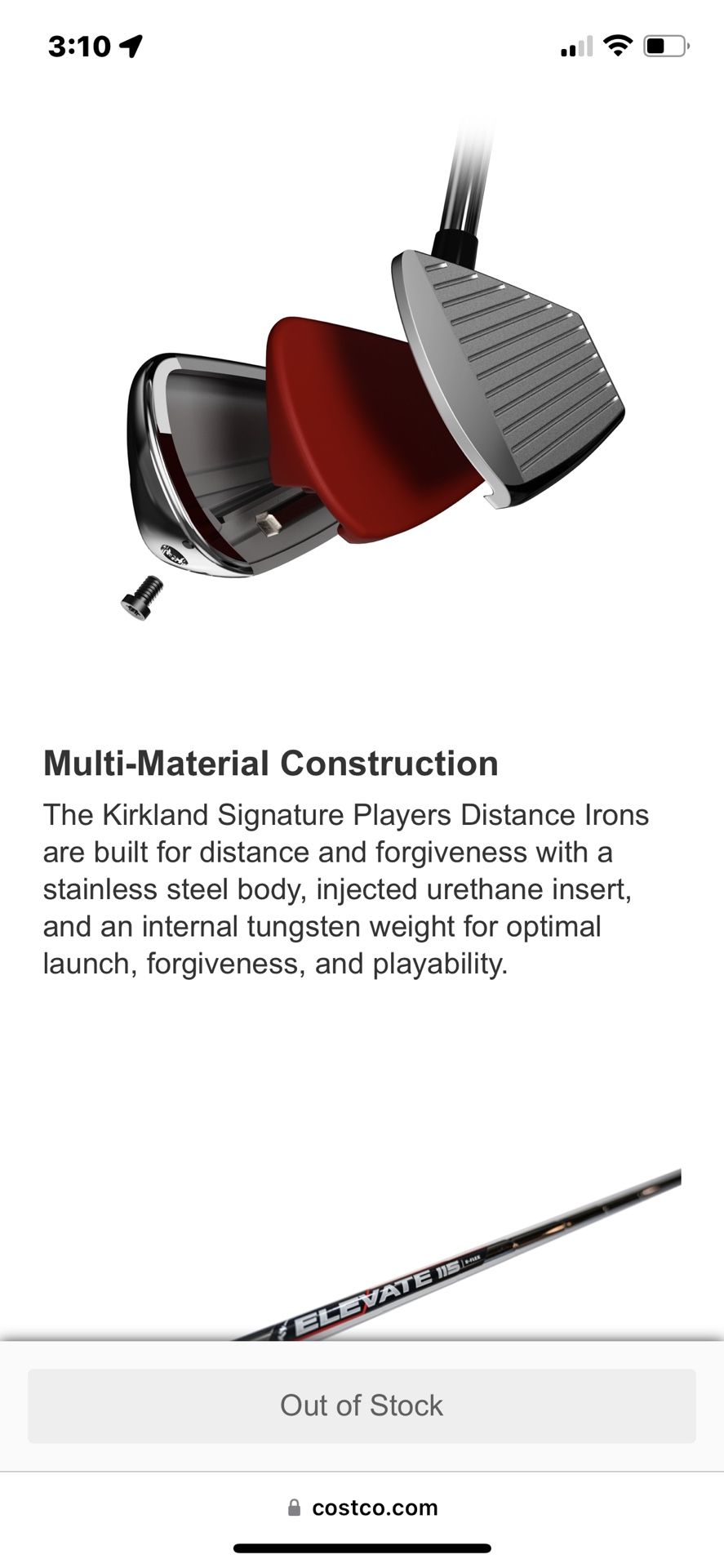 BNIB Costco Kirkland Golf Clubs Irons 4pw for Sale in Brea, CA OfferUp