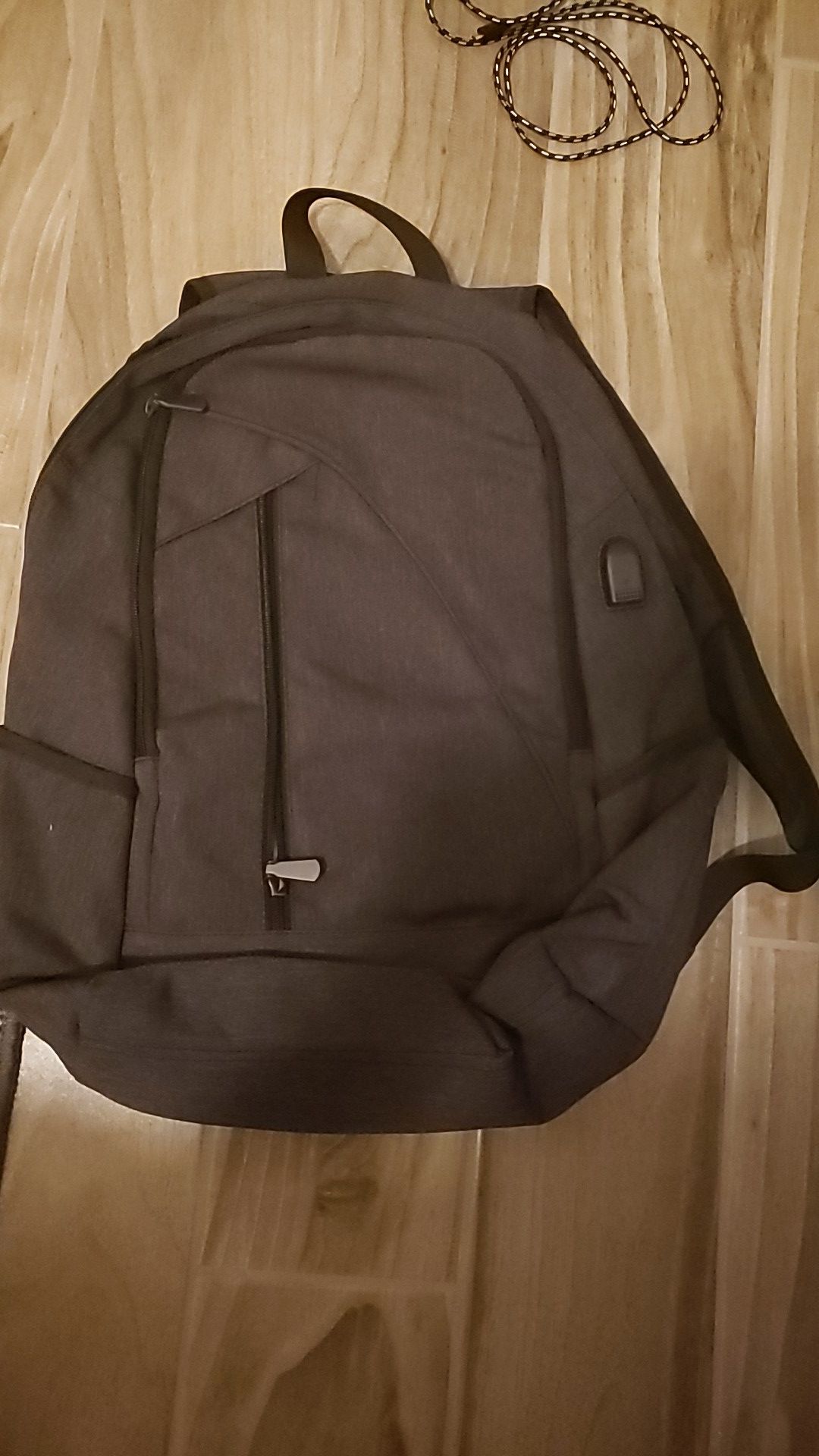 Backpack with Phone Charger