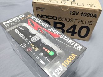 NOCO Ultra Safe Jump Starter + USB Portable Charger