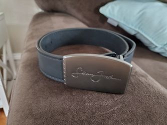 Sean John 36" leather belt