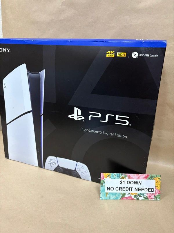 Playstation 5 PS5 New Gaming Console - Pay $1 today and pay the rest later -