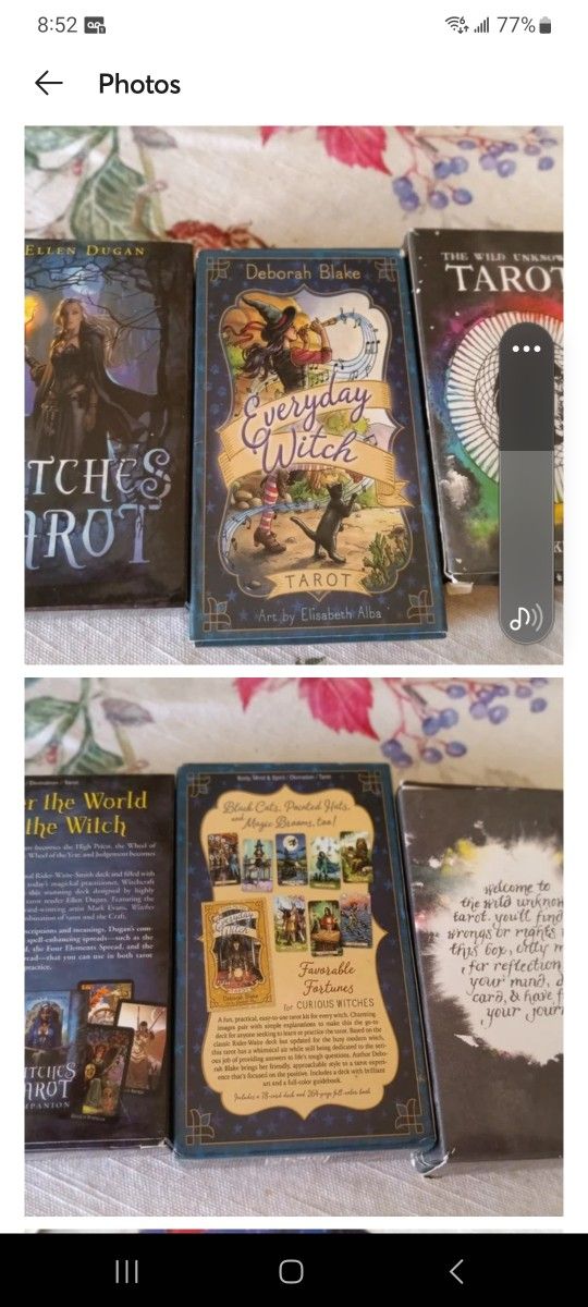 Small Knock Off Tarot Decks