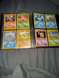 Vintage Pokémon Trading Cards