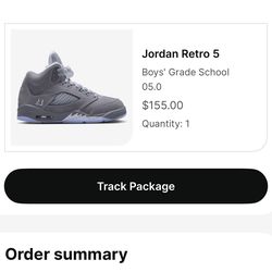 GS size 5 - Wolf Grey 5s