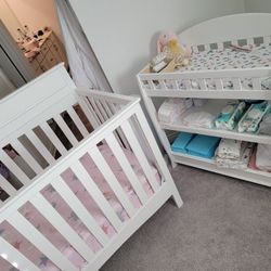 White Changing Table