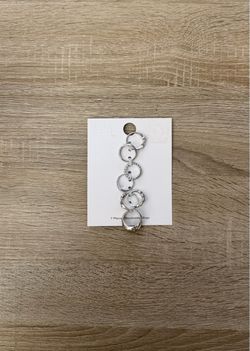 NEW Silver Stackable Ring Set (7 Pcs) Size 7 - Time and Tru
