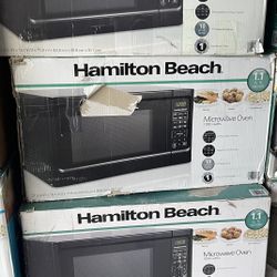 4 Sets Of - New Hamilton Beach Microwave