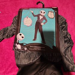 New Jack Skelliton Costume Size 7/8