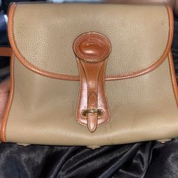 Vintage Dooney And Burke Essex Brown Leather Purse