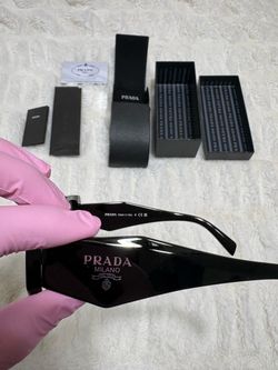 Prada rectangle sunglasses