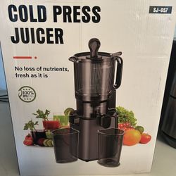 Cold Press Juicer NEW
