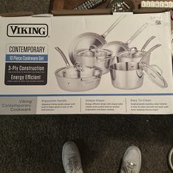 Viking 10 pc cookware set