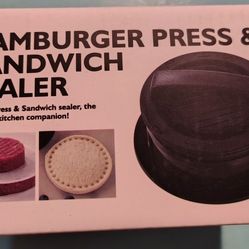 Hamber Press and Sandwich Sealer