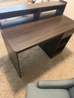 Desk and chair