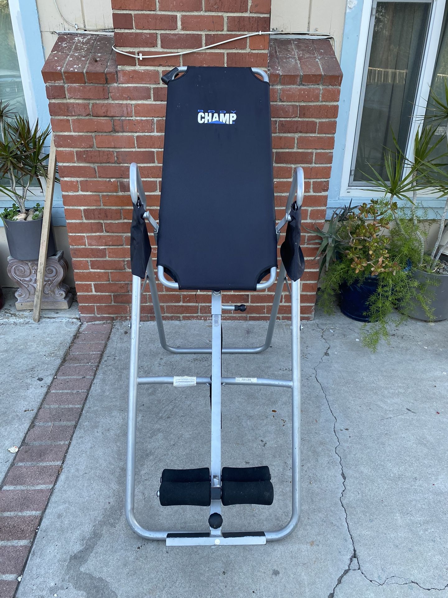 Body Champ Inversion Table Back Pain Strees Reliever