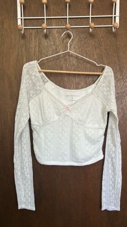Aeropostale Lace Long Sleeve Juniors Large