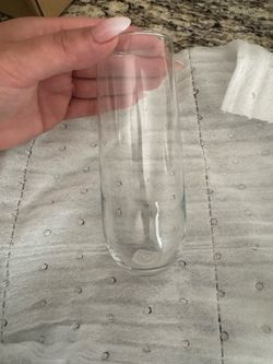 9oz stemless wine flutes