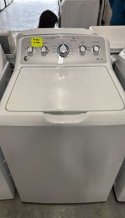 GE Top Load Washer – Deep Fill, White, Tested & Ready