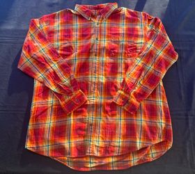Men’s Flannel/ Camisa Cuadrada para Hombre