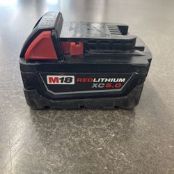 Milwaukee M18 Red Lithium XC 5.0 Battery Pack
