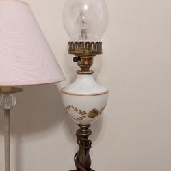 Antique Glass Lamp