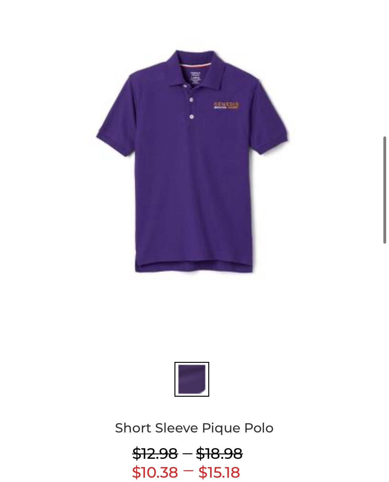 Genesis Innovation Academy Uniforms