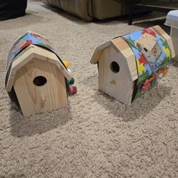 Wood Bird Houses