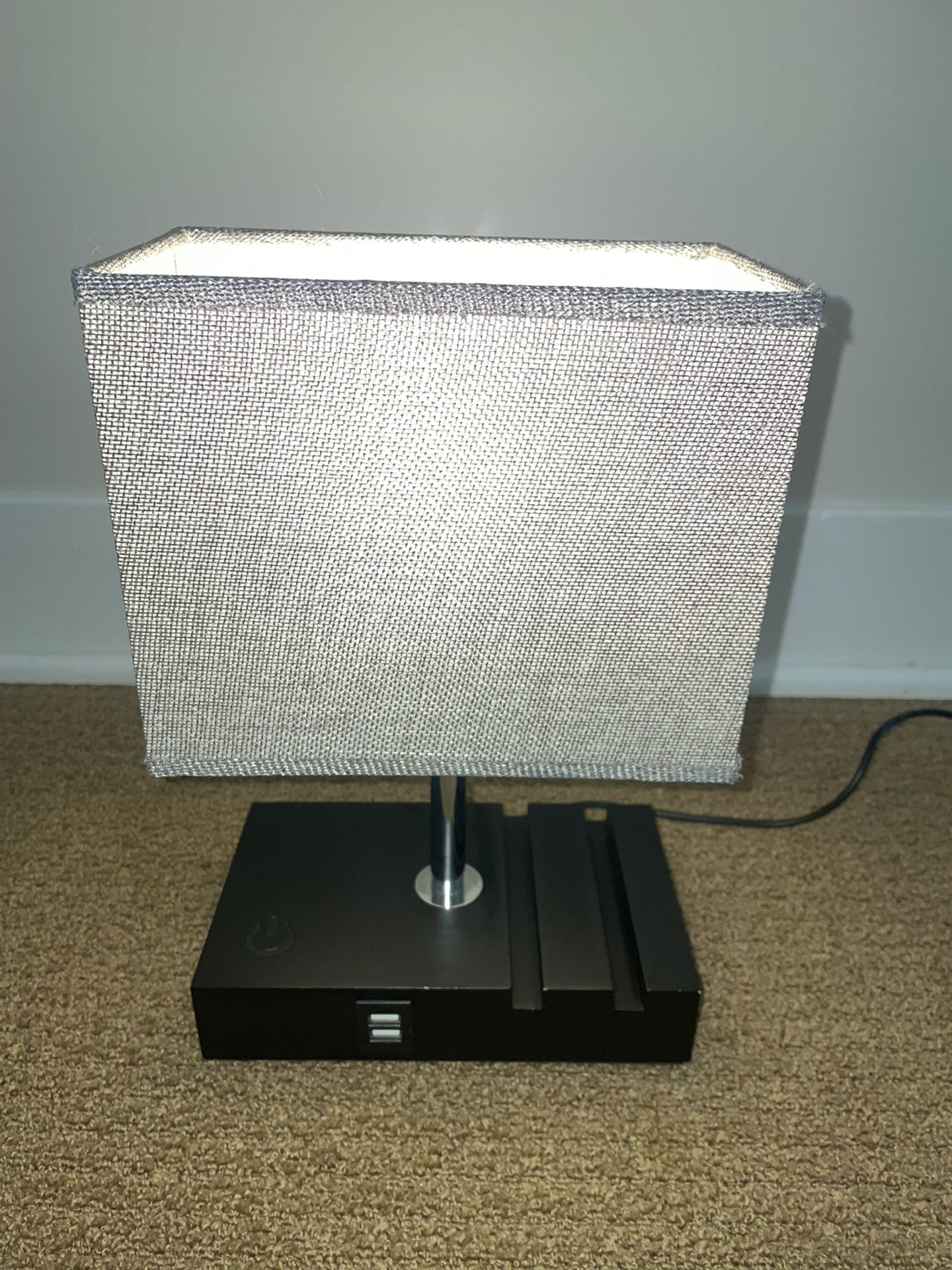 Dimmable Table Lamp With USB Port