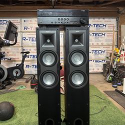 Kilpsch Icon Speakers with Yamaha Receiver with remote