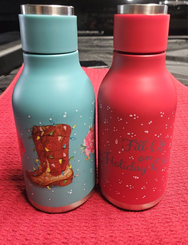 P.W. Holiday Beverage Bottles