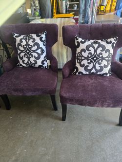 Decor chairs whit cushions
