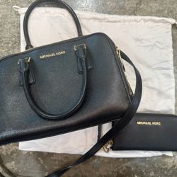 Michael Kors Handbag And Matching Wallet 