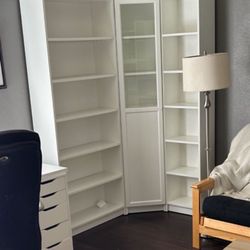 $35 Firm Per Tall Bookcase. Like New. Tall IKEA Billy White Bookcases Are $79 Each Plus Tax At IKEA . East Boca In LIBRARY COMMONS.  Price Is Firm.  