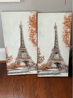 Eiffel Tower Wall Decor.