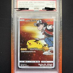 Reds Pikachu  Psa 10