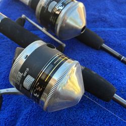 Zebco Rod And Reels. 2.  $20