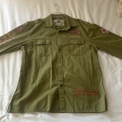 Ed hardy mens dress shirt