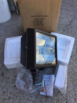 Medium HID Floodlight 100w MH Outdoor Lighting
