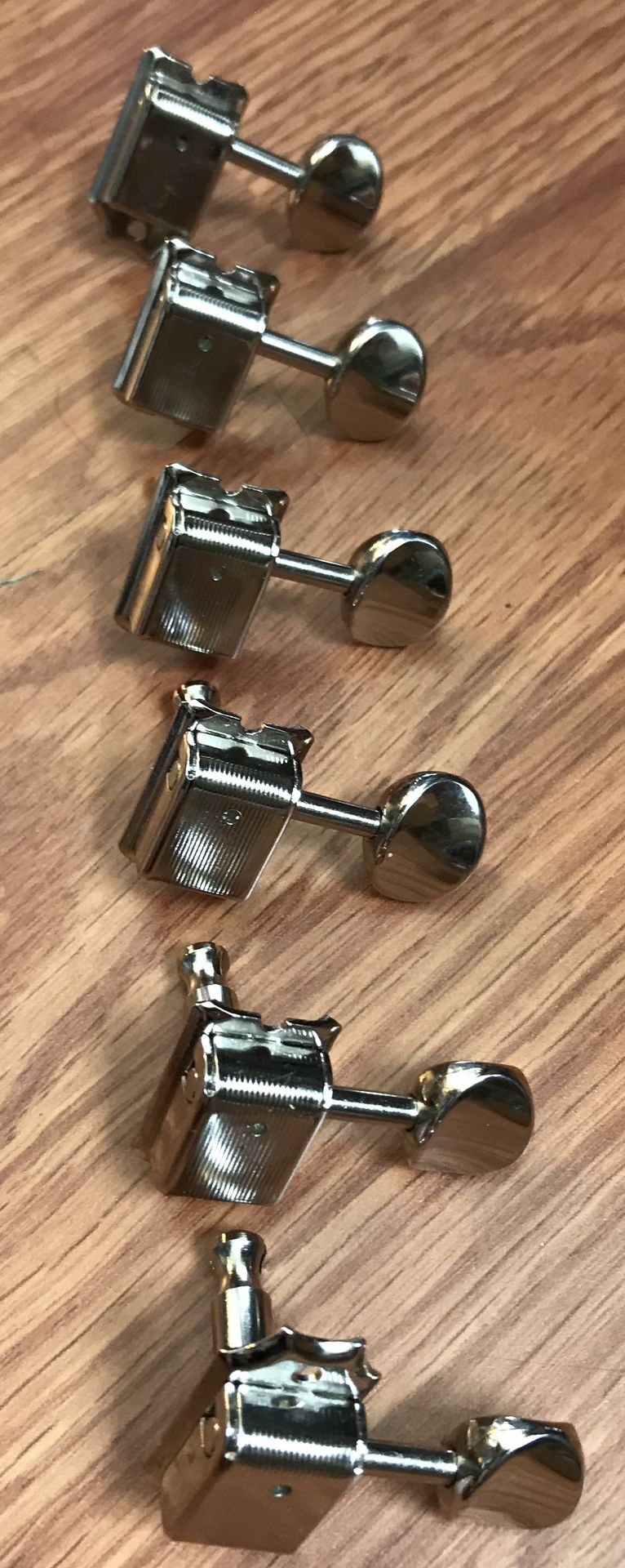 Fender Kluson Tuning Keys UN-USED inline 6 for Stratocaster Guitar