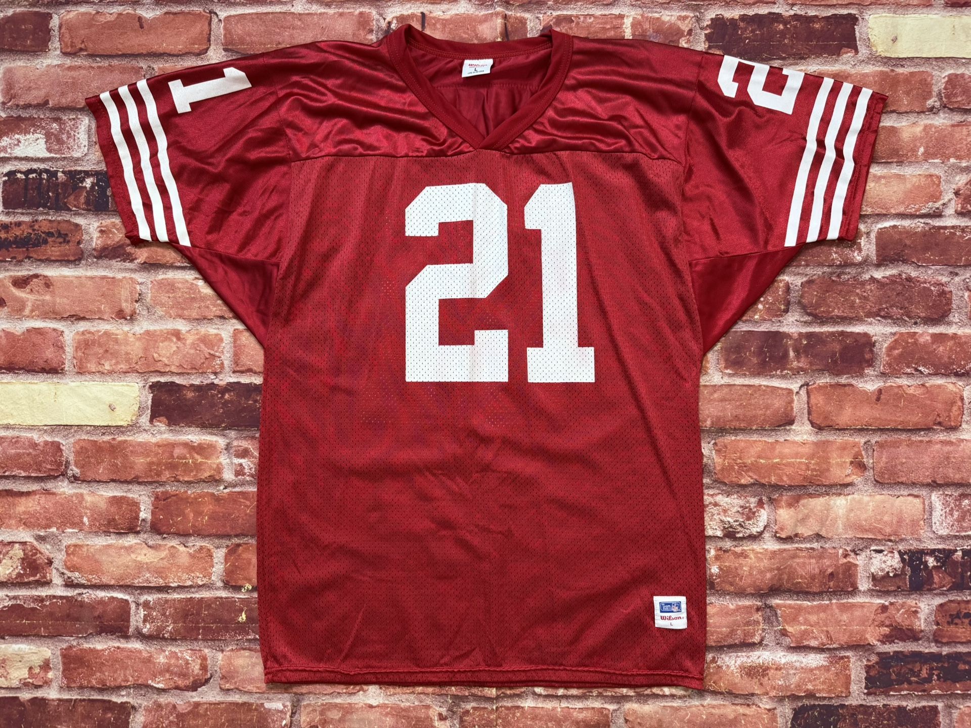 Vintage Wilson San Francisco 49ers Sanders Jersey