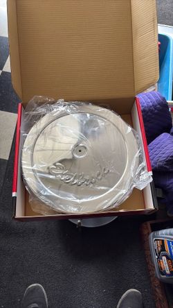Edelbrock air cleaner brand new