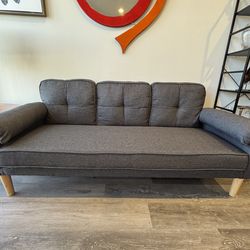 New Gray Sofa - Great For Apt, Dorm, Kid’s Room